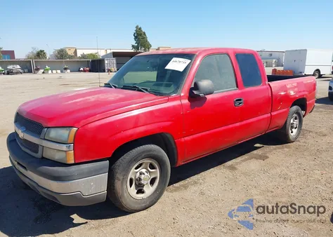 2004 Chevrolet Silverado 1500 Work Truck из США, поврежденный, VIN 1GCEC19X94Z301239
